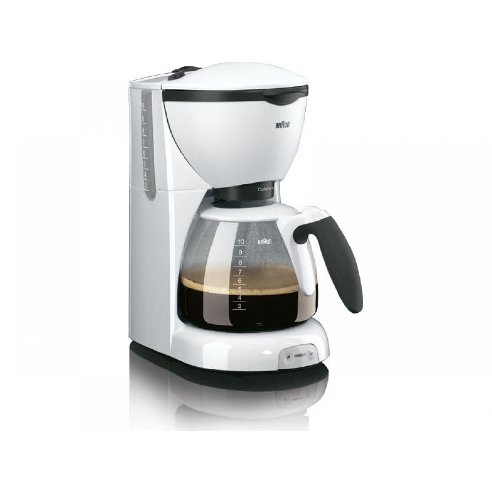 Капельная кофеварка Braun CafeHouse PurAroma KF 520/1 WH белый купить в ...